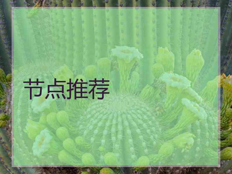 节点推荐